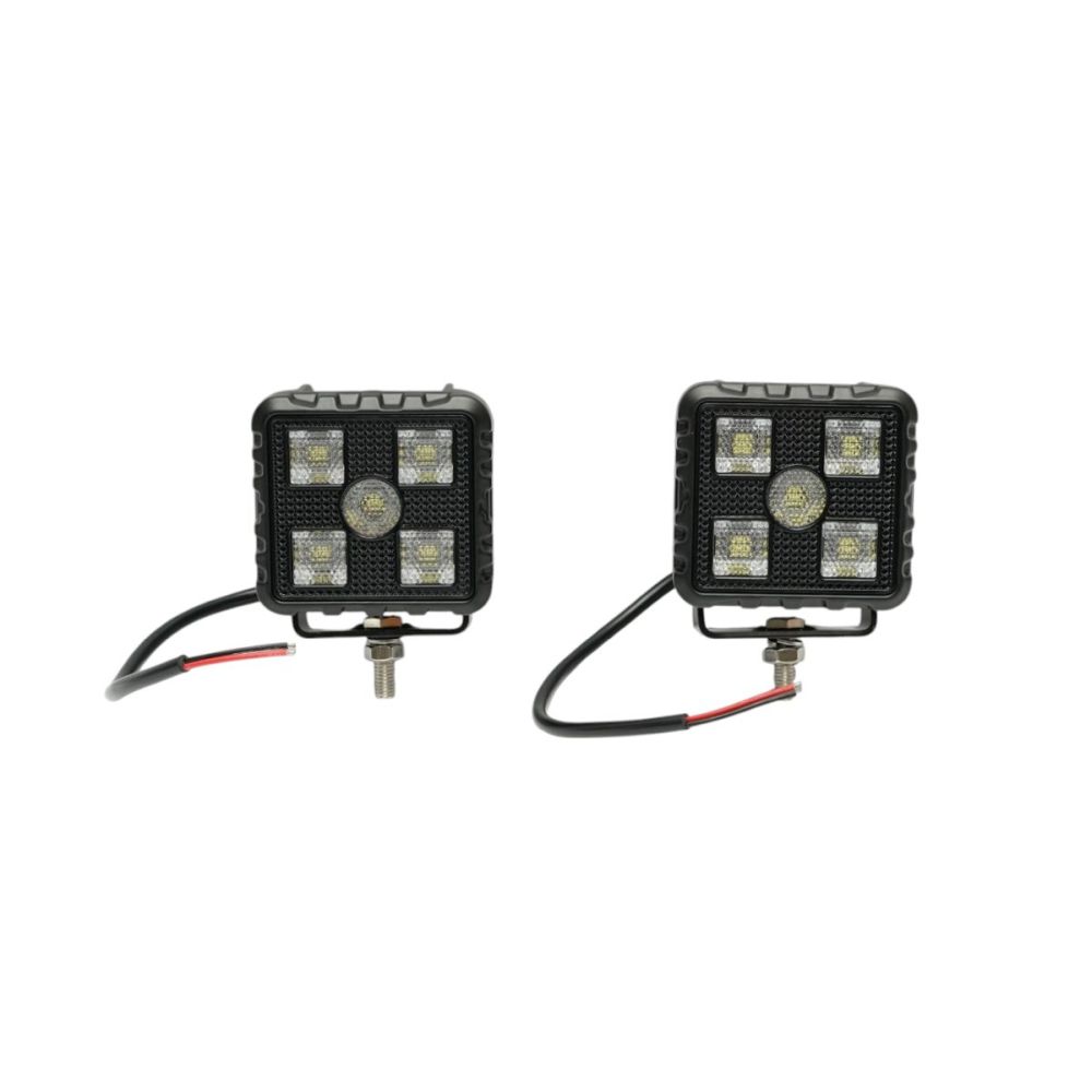 Set proiectoare LED 20W 9-32V 2000LM - Off Road / Utilaje